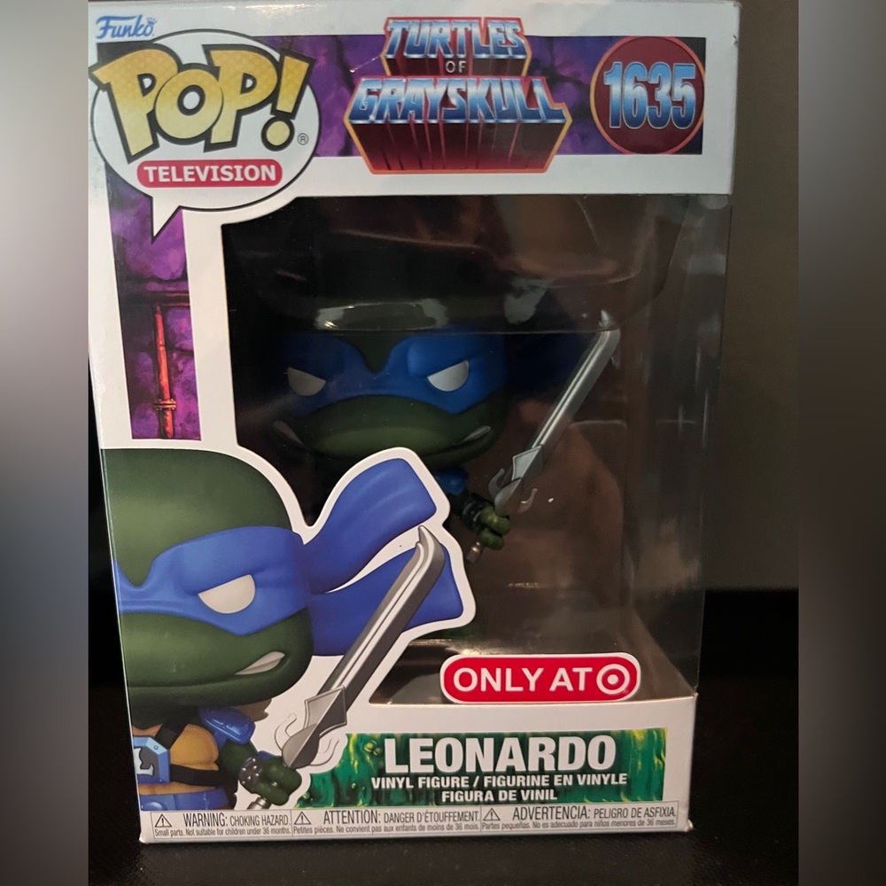Funko Pop! Turtles of Grayskull Leonardo Exclusive 1635